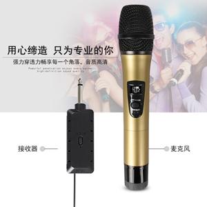 直播麦克风无线一拖二手机专业舞台家用会议电脑音响 话筒